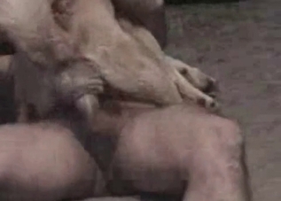 Sex-crazed zoophile chick cannot stop fucking